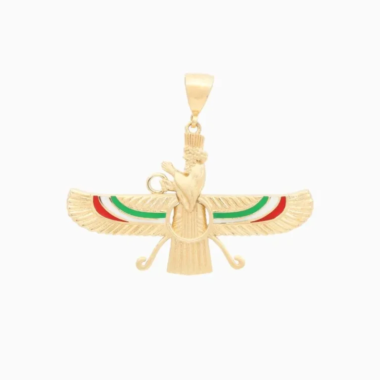 پلاک طلا کد MK100