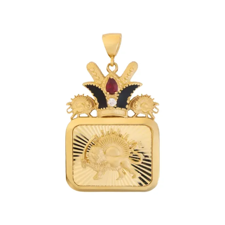 پلاک طلا کد MK097